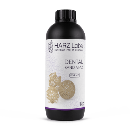 HARZ Labs Form2 Dental Sand A1-A2 – Фотополимер для настольных SLA