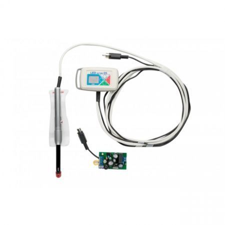 Медторг LED-актив-05П 24В - встраиваемая светодиодная лампа со световым излучением синего, белого, зеленого и красного цвета, пульт управления