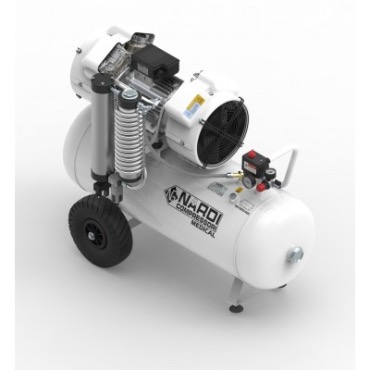 Nardi Compressori EXTREME 4D 90L - безмасляный компрессор без кожуха, с ресивером 90 л