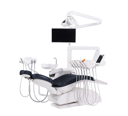 Miglionico NT P — стоматологическая установка с нижней подачей инструментов