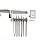 SILVERFOX 8000C-CRS0 Compact – Стоматологическая установка с нижней подачей, без гидроблока и с мягкой обивкой