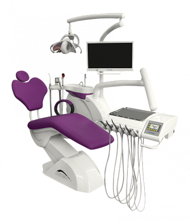 CHIROMEGA 654 DUET - стоматологическая установка с нижней подачей инструментов