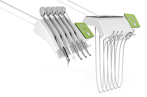 Ritter Excellence - стоматологическая установка с верхней подачей инструментов