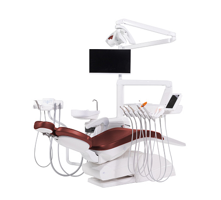 Miglionico NT P — стоматологическая установка с нижней подачей инструментов
