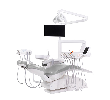 Miglionico NT P — стоматологическая установка с нижней подачей инструментов