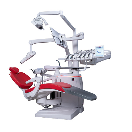 Miglionico NT — стоматологическая установка с верхней подачей инструментов