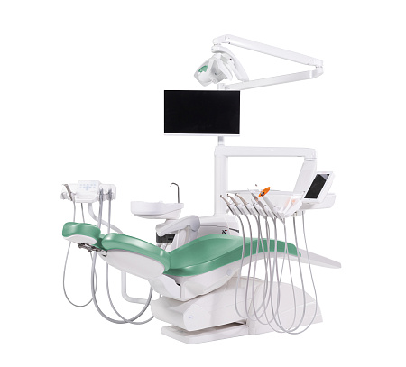 Miglionico NT P — стоматологическая установка с нижней подачей инструментов