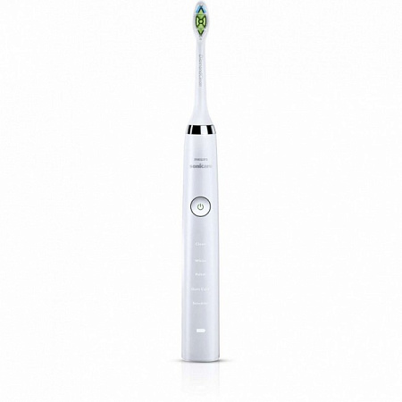 Philips Sonicare DiamondClean White HX9382/04 - звуковая зубная щетка с 2-мя насадками и дорожным чехлом