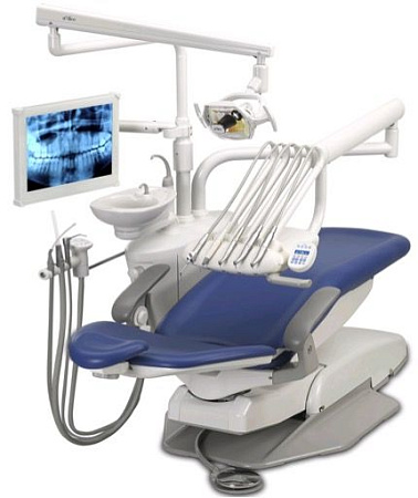 A-dec 200 - стоматологическая установка с верхней подачей инструментов
