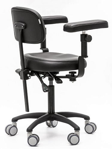 Mercury STANDART Black — Стул микроскописта