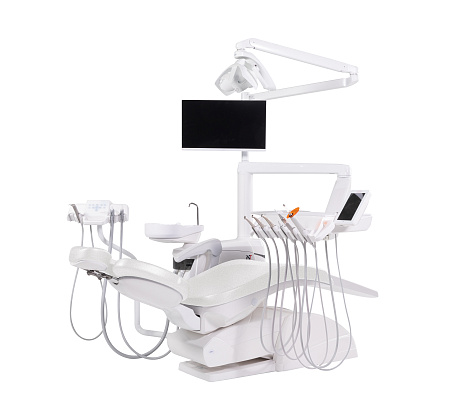 Miglionico NT P — стоматологическая установка с нижней подачей инструментов