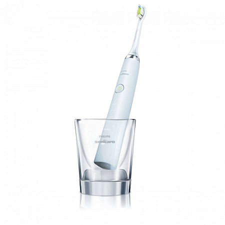 Philips Sonicare DiamondClean White HX9382/04 - звуковая зубная щетка с 2-мя насадками и дорожным чехлом