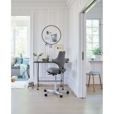 Håg Capisco 8106 - эргономичный стул с мягкой обивкой