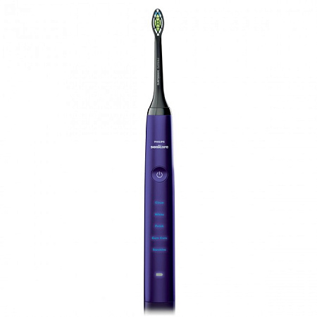 Philips Sonicare DiamondClean Ametist HX9372/04 - звуковая зубная щетка с 2-мя насадками и дорожным чехлом