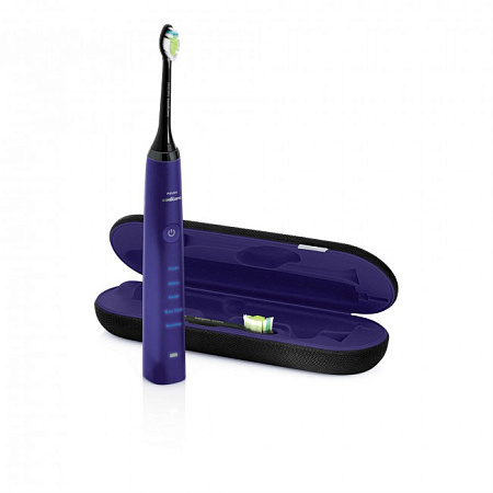 Philips Sonicare DiamondClean Ametist HX9372/04 - звуковая зубная щетка с 2-мя насадками и дорожным чехлом