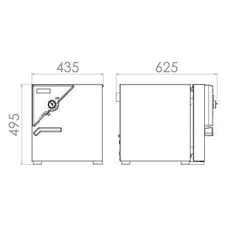 Binder ED 23 - стерилизатор горячим воздухом, 20 л