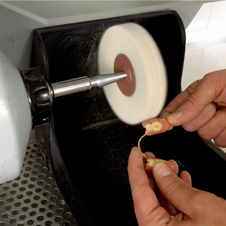 Renfert Circles folded - Круги складчатые (из бязи), полировальные, диаметр 100 мм, толщина 14 мм, 4 шт.