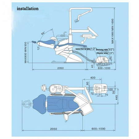 Fengdan QL-2028 - стоматологическая установка 