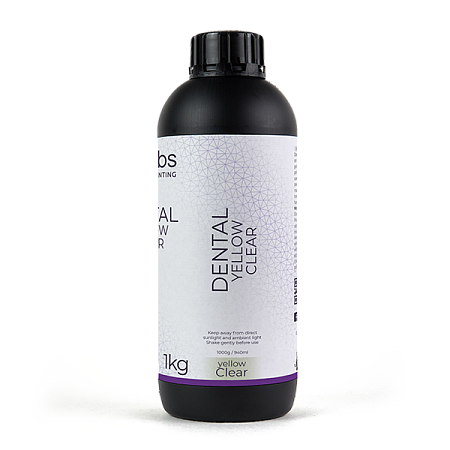 HARZ Labs Dental Yellow Clear – Фотополимер для настольных LCD/DLP, 0,5кг